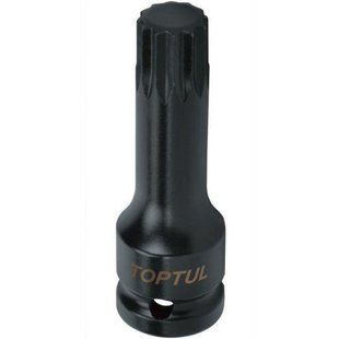 Головка ударная TOPTUL SPLINE М16 L77мм 1/2" KADB1616L