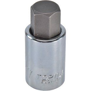 Торцевая насадка HEX TOPTUL 17 мм 55мм 1/2" BCDA1617