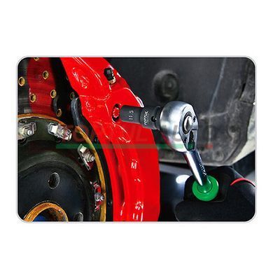 Головка для тормозных суппортов 10 граней (Porsche, VW, Audi, M.B. и др.) TOPTUL JEBV1612