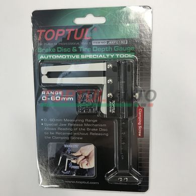Штангенциркуль для дисков и шин TOPTUL JEEF0160