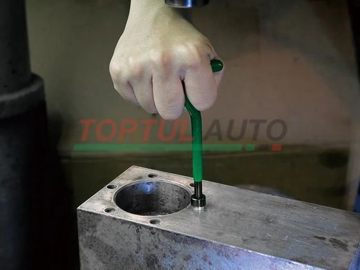 Набор для восстановления резьбы TOPTUL JGAD130A 130ед. (M5,M6,M8,M10,M12)