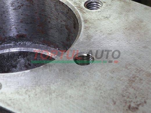 Набор для восстановления резьбы TOPTUL JGAD130A 130ед. (M5,M6,M8,M10,M12)