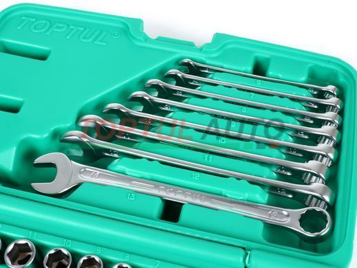Набір інструменту TOPTUL 1/4" + ключі 49ед. GCAI4901