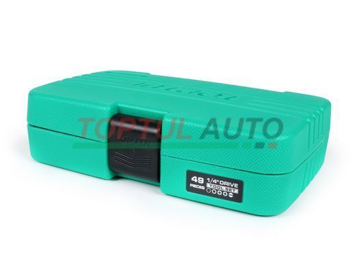 Набір інструменту TOPTUL 1/4" + ключі 49ед. GCAI4901