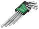 Набор шестигранников дюймовых с шаром TOPTUL 1/16"-3/8" 9ед. GBAL0901 GBAL0901 фото 2