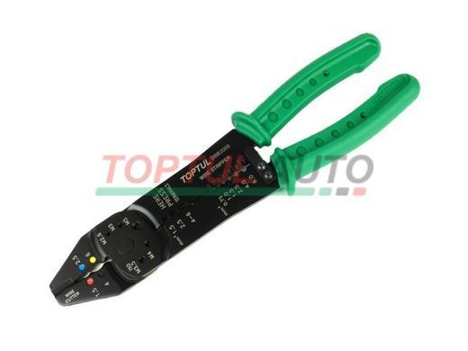 Кримпер для обтиску та зняття ізоляції TOPTUL DIBB2009