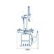 Шиномонтажний станок напівавтомат легковий 10"-22" BRIGHT LC810 220V LC810 220V фото 7