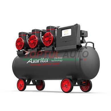 Компрессор безмасляный поршневой 100л, 3*1,45 кВт, 220 В AUARITA 2-1450X3F100-220