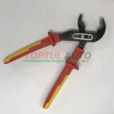 Клещи переставные изолированные 10" 1000V VDE TOPTUL DGCE2210