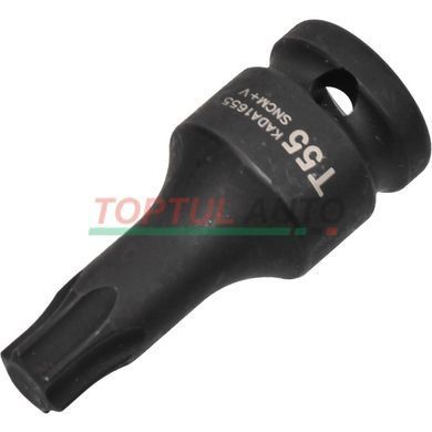 Головка с насадкой TORX ударная TOPTUL 1/2" T55 KADA1655